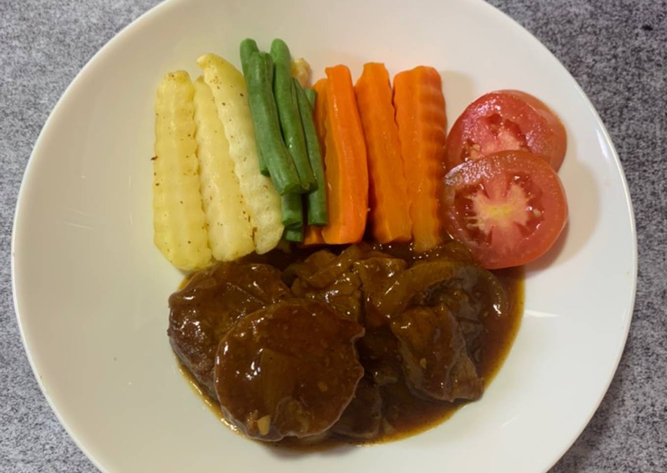 Bestik Daging Sapi & Galantin