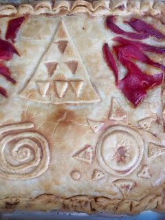 Una foto de Empanada de tiburón a la canaria