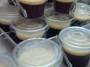 Gambar puding coklat
