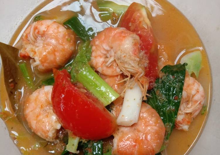 Resep Tom yam ala gue👍 yang Enak