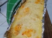 Gambar pasta fusilli bolognese cheese