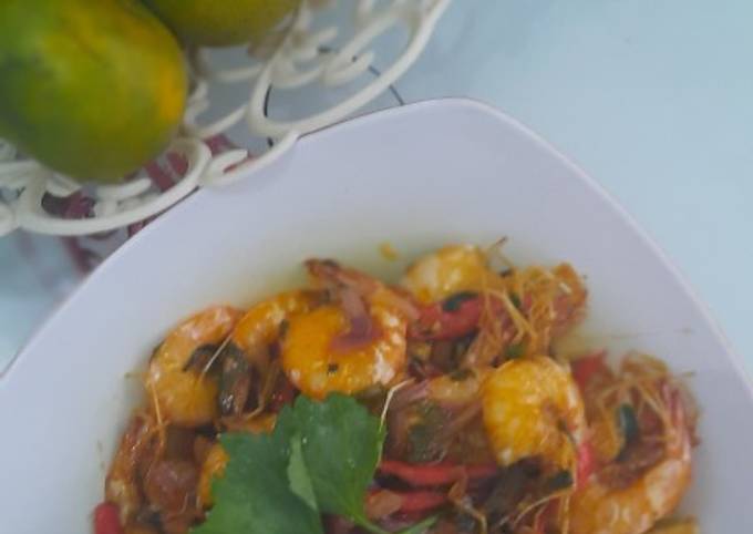 Easiest Way to Prepare Appetizing Udang Goreng mentega