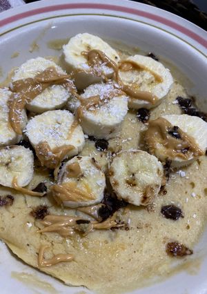 Una foto de Mug cake de pera🤤