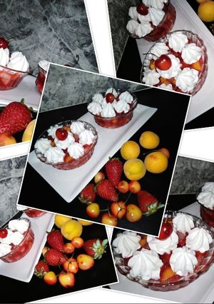 صورة لوصفة سلطة الفواكه الموسمية 🍒🍓🍌🍍🍑