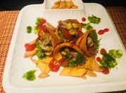 A picture of veggie cones