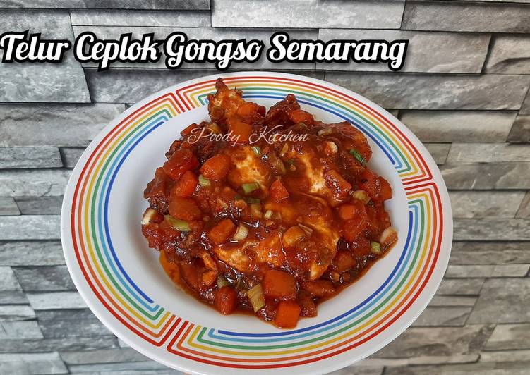 Cara Memasak Telur Ceplok Gongso Semarang yang Renyah!