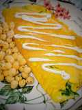 Omelette de espinacas y queso