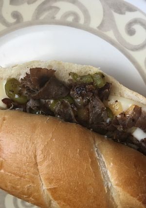 A picture of Philly Cheese Steak.