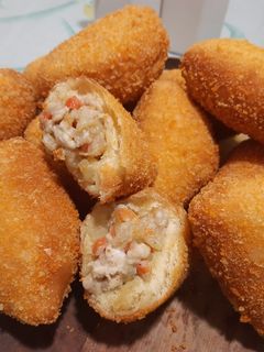 Foto resep Roti goreng krispi isi ayam sayur /bekal anak sekolah
