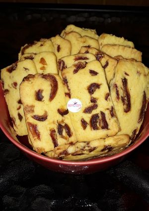 Foto resep Dates Cookies (Biskuit Kurma)