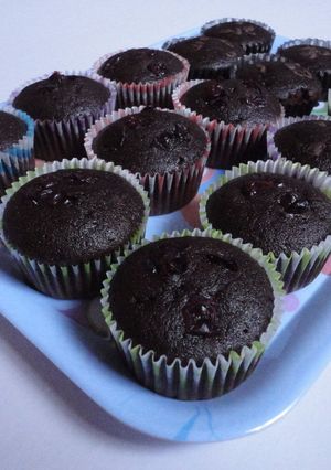 Legjobb csokis muffin recept fotója