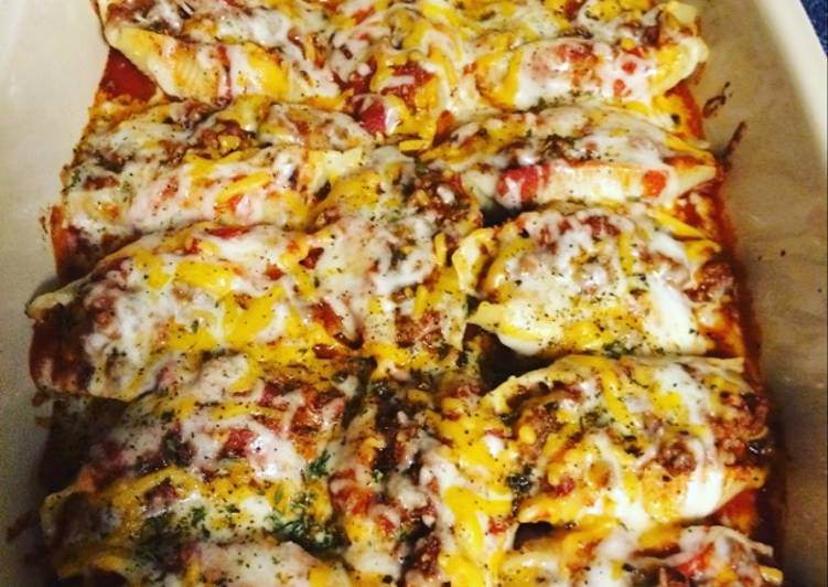 How to Make Any-night-of-the-week Stuffed Jumbo pasta shells