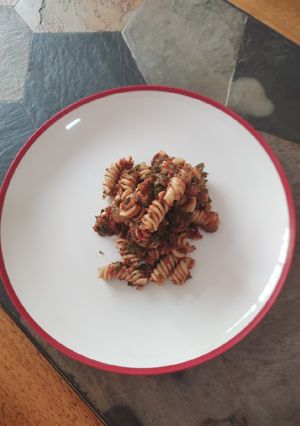 Una foto de Pasta a la puttanesca g104 Victor