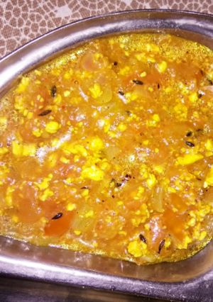 A picture of Dahi ki sabzi.