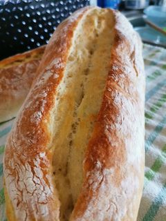 Puha és ropogós bagett recept fotója