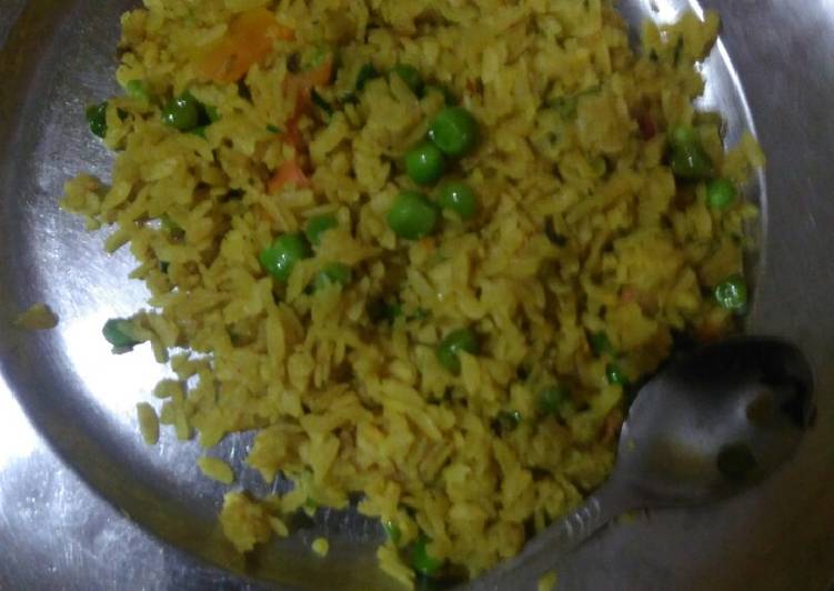 Easiest Way to Make Any-night-of-the-week Matar poha