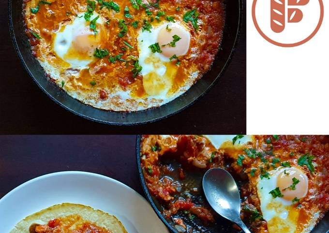 Steps to Make Super Quick Homemade Shakshuka | שקשוקה
