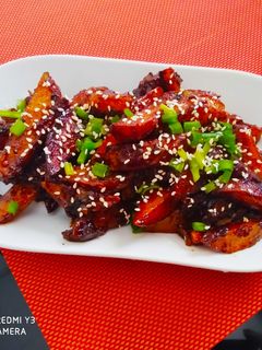 হানি পটেটো(Honey potato recipe in Bengali) রেসিপির প্রধান ছবি