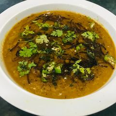 A picture of Leftover roti daal, (tukre).