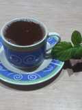 Te de menta y chocolate