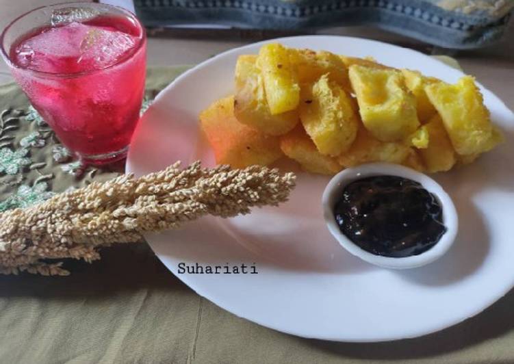 Kunjui goreng kriuk2 a.k.a singkong goreng