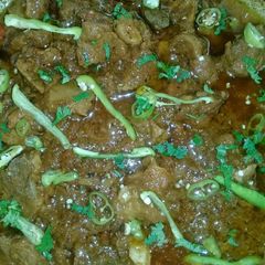 Teekhi beef karai😋😋 A picture of Teekhi beef karai😋😋.