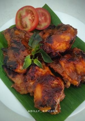 Foto resep Ayam bakar bumbu rujak