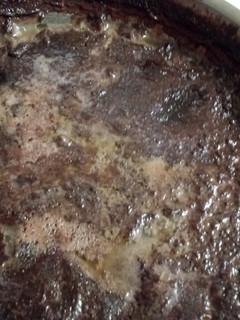 Una foto de Flan de chocolate y café casero