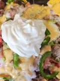 4 Cheese loaded nachos