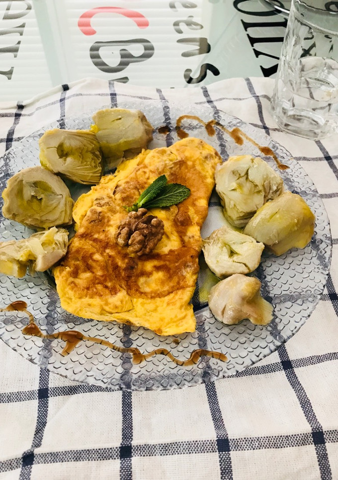 Una foto de Tortilla de nueces