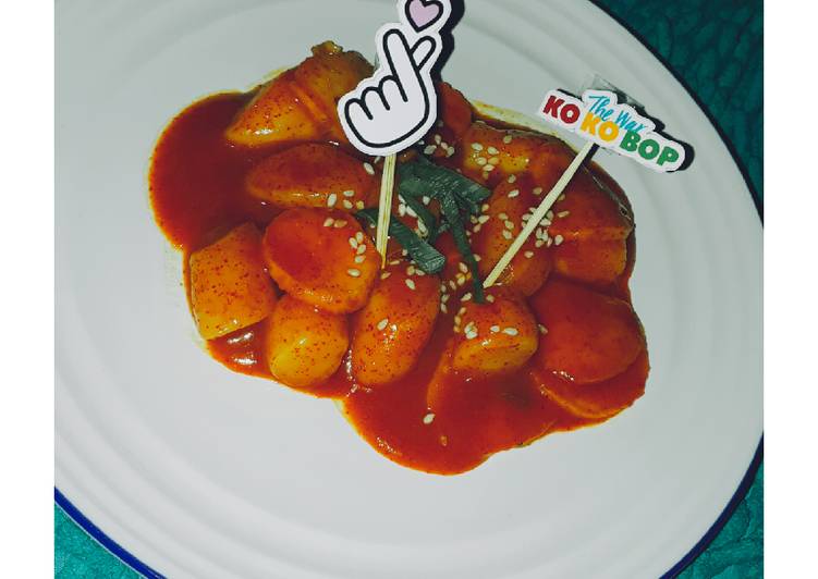 Tteokbokki / toppoki / kue beras