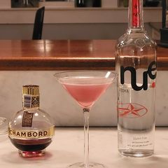 A picture of French Martini.