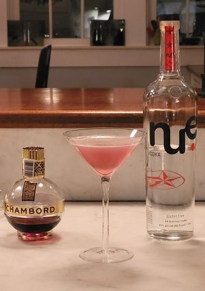A picture of French Martini.