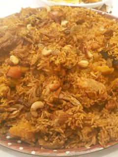 صورة لوصفة كبسه دجاج 🐔 سريعه في قدر الضغط