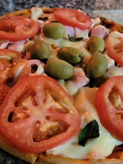 Una foto de Pizza con gustos sin gluten