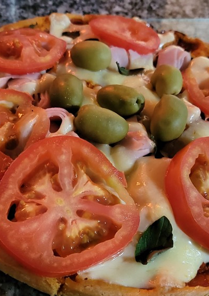 Una foto de Pizza con gustos sin gluten