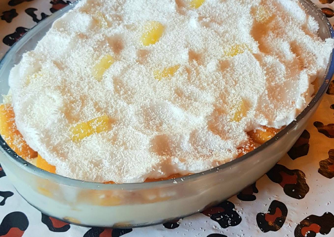 Tiramisú de piña🍍🥄