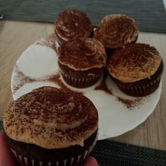 A picture of Espresso Cupcakes.