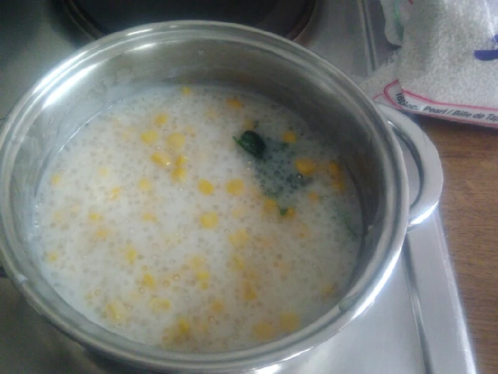 Cara Gampang Membuat Resep Bubur jagung mutiara yang Bikin Ngiler Anti Ribet, Mantap Sekali
