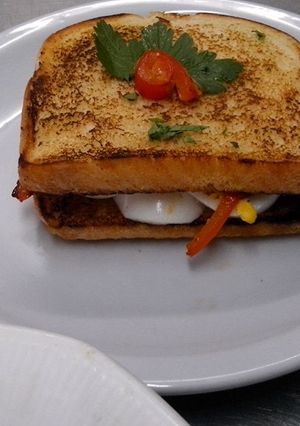 Una foto de Sándwich rápido y light