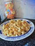 Ensalada tibia con pollo y puerro