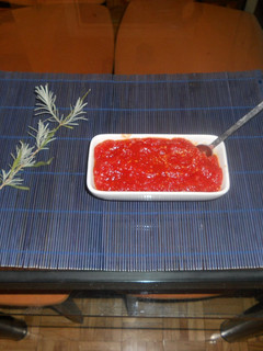 Una foto de Tomate confitado