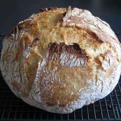 A picture of Overnight Proofing Plain Flour Rustic Bread.