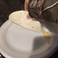 A picture of Vegetarian bean tacos 🌮.