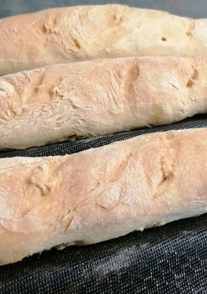 Une photo de Baguettes farine blanche et seigle