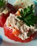 Jitomates rellenos