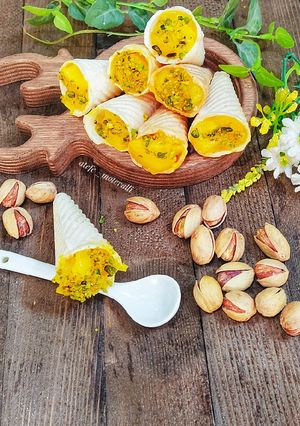 عکسی از دستور حلوا با آرد برنج