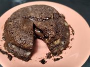 Una foto de postre light chocolate