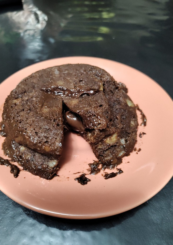 Una foto de Volcán de chocolate light