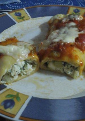 Una foto de Canelones de ricota sin gluten apto celíacos